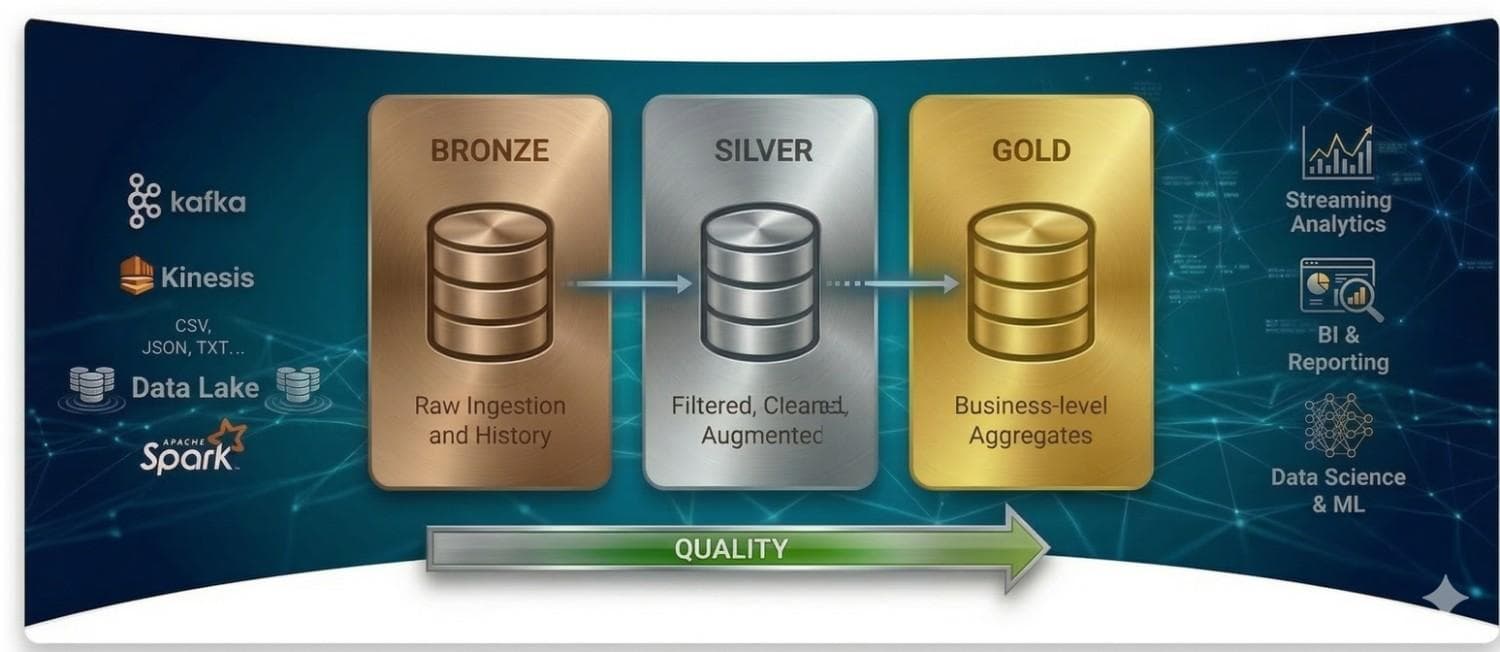 Medallion Architecture: Structuring Your Data Lake for Scalability and Insights